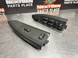 2005 FORD F250 LH AND RH FRONT WINDOW SWITCH SET BLK OEM #929