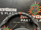 2019 FORD MUSTANG GT CARBON FIBER STEERING WHEEL WITH OEM PADDLES #1643