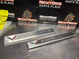 14-19 C7 CORVETTE DOOR SILL PLATES OEM 22789326 #1604