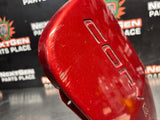 97- 04 C5 CORVETTE FRONT LICENSE PLATE COVER RED METALIC OEM 10256977 #1380