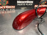 97 - 04 C5 CORVETTE RH PASSENGER SIDE HEATED SPORT MIRROR RED METALLIC OEM #1380