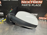 2011 GMC SIERRA 2500 6.6 LH DRIVER SIDE MIRROR WHITE #1254