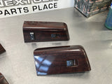 2008 FORD F250 LH AND RH FRONT AND REAR DOOR WOODGRAIN WINDOW SWITCH SET OEM #493