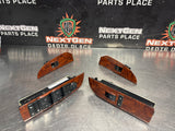 2012 CHEVY SILVERADO 2500 CREW CAB WOOD FRONT AND REAR WINDOW SWITCHES OEM #1379