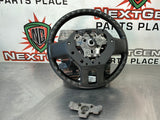 2011 DODGE RAM STEERING WHEEL BLACK MANUAL OEM #443