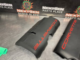 99-04 C5 CORVETTE 5.7L LS1 SINGLE FEED ENGINE COVERS 12561502 12561503 #1301
