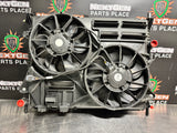 2019 FORD MUSTANG GT RADIATOR COOLING FANS CONDENSOR COMBO ASSEMBLY #958
