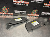 2011 FORD MUSTANG GT SUN VISORS OEM #1081