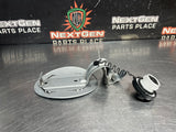 97-04 C5 CORVETTE FUEL DOOR GAS COVER ASSEMBLY SEBRING SILVER OEM #1530