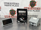 2012 FORD F150 KING RANCH RADIO FACE WITH 8 INCH SCREEN AND RADIO CD PLAYER RECEIVER OEM #461