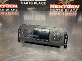 2011 GMC SIERRA 2500 AC HEATER CLIMATE CONTROL 25936132 OEM #1047