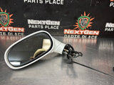 97 - 04 C5 CORVETTE DRIVER LH SIDE MIRROR WHITE OEM #1302