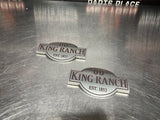 2011 FORD F250 KING RANCH FENDER EMBLEMS OEM #883