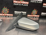 2011 FORD MUSTANG GT LH DRIVER SIDE VIEW MIRROR SILVER OEM #1081