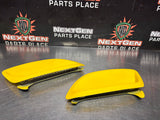2005 PONTIAC GTO HOOD VENTS / SCOOPS YELLOW OEM #1269