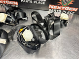 2009 FORD F250 CREW CAB SEAT BELTS SET FRONT and REAR RH LH OEM #1035