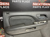 2011 GMC DENALI 1500 LH DRIVER REAR LEATHER DOOR PANEL OEM #889