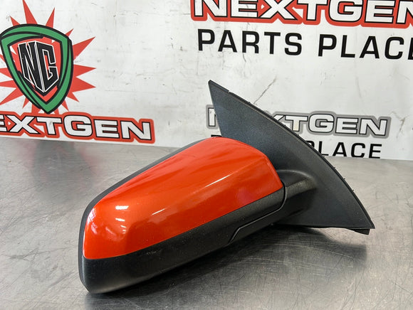 08-09 PONTIAC G8 RH PASSENGER SIDE MIRROR IGNITION ORANGE OEM 92212814 #397