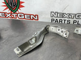 08-09 PONTIAC G8 HOOD HINGES LH RH MAVERICK SILVER METALLIC OEM #392