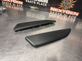 05-13 C6 CORVETTE GRAND SPORT/Z06 DOOR PANEL ARMRESTS LEATHER OEM #1409