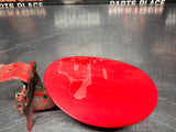 97-04 C5 CORVETTE FUEL DOOR GAS COVER TORCH RED OEM #1303