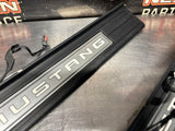 2019 FORD MUSTANG GT LH AND RH ILLUMINATED DOOR SILL TRIM SET OEM #1643