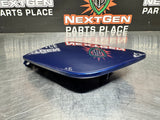 05-13 C6 CORVETTE FUEL GAS DOOR LEMANS BLUE 15872420 OEM #704
