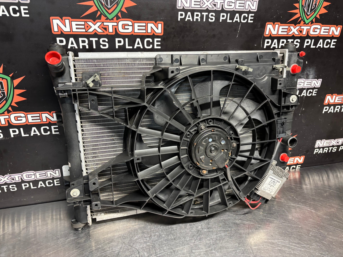 2006 C6 CORVETTE AUTOMATIC RADIATOR, FAN, AND CONDENSER OEM #1407 ...