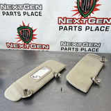 2007 GMC SIERRA CLASSIC 2500HD TAN SUN VISORS OEM #451