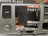 2011 GMC SIERRA CENTER DASH RADIO BEZEL W 4WD CONTROL OEM #1090