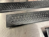 2005 FORD F250 CREW CAB FRONT & REAR DOOR SILL SCUFF PLATE PANELS OEM #929