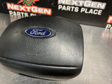 2005 FORD F350 DRIVER STEERING WHEEL AIR BAG BLK OEM #W503