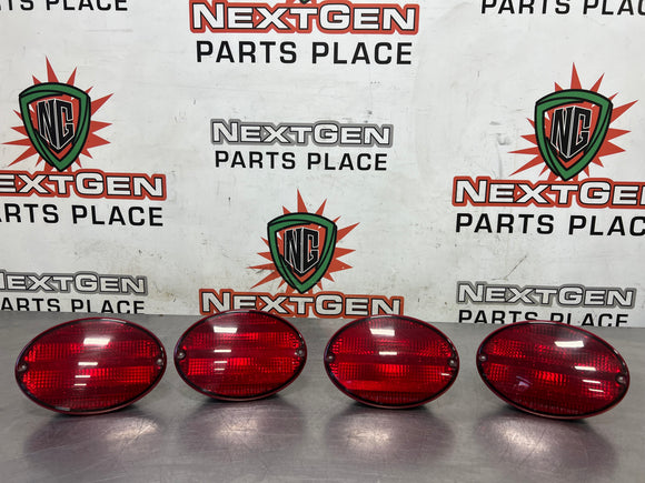 97 - 04 C5 CORVETTE REAR TAIL LIGHTS SET OF 4 OEM #628