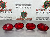 97 - 04 C5 CORVETTE REAR TAIL LIGHTS SET OF 4 OEM #628