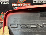 97- 04 C5 CORVETTE FRONT LICENSE PLATE COVER RED METALIC OEM 10256977 #1380