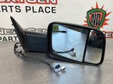 2010 DODGE RAM RH PASSENGER SIDE DOOR TOW MIRROR OEM P55372070AH #332