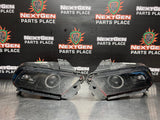 2014 MUSTANG GT RAXIOM LED HALO PROJECTOR HEADLIGHTS SMOKED LENS #783