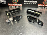 2013 GMC SIERRA 2500HD CREW CAB WOOD FRONT AND REAR POWER WINDOW SWITCHES #1031