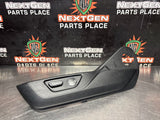 2019 MUSTANG GT LH DRIVER SIDE FRONT SEAT ADJUSTER TRIM FR3B-6362185-BFW #1362