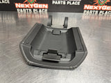 2014 CAMARO SS LEATHER CENTER CONSOLE LID W WHITE STITCH OEM #1008