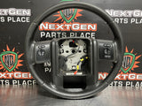 2009 FORD F350 STEERING WHEEL LEATHER 9C34-3F563-FA OEM #985