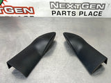 2012 FORD F250 LH RH DRIVER PASSENGER DOOR PANEL MIRROR TRIM COVERS OEM #370