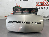 97- 04 C5 CORVETTE FRONT LICENSE PLATE COVER PEWTER OEM 10256977 #651