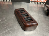 2009 FORD F350 LH & RH FRONT AND REAR DOOR WOODGRAIN WINDOW SWITCH SET OEM #985