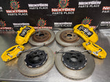 2012 CADILLAC CTS V FRONT 6 PISTON / REAR 4 PISTON BREMBO CALIPER SET OEM #1592