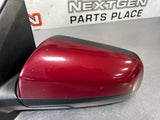 08-09 PONTIAC G8 LH DRIVER SIDE MIRROR RED METALLIC OEM  #542