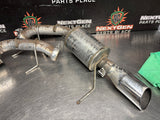 11-14 FORD MUSTANG GT ROUSH AXLE BACK ROUND TIPS EXHAUST OEM #1588