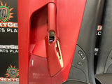 05-13 C6 CORVETTE OEM USED BLACK AND RED DOOR PANELS WITH MEMORY OEM #1080