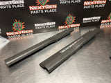 2011 FORD MUSTANG GT LH AND RH ILLUMINATED DOOR SILL TRIM SET OEM #793