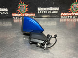 2017 FORD MUSTANG GT LH DRIVER SIDE VIEW MIRROR BLUE OEM #1548
